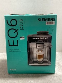 SIEMENS EQ6 PLUS S300 COFFEE MACHINE - MODEL: TE653M11GB - RRP:£795: LOCATION - BR19