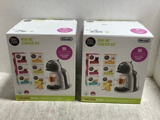 2 X DELONGHI NESCAFE DOLCE GUSTO MINI ME STARTER KIT: LOCATION - BR19