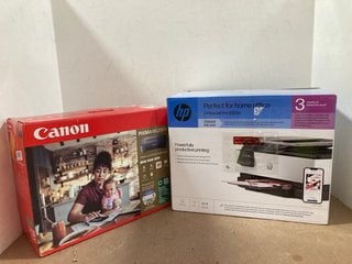 CANON PIXMA MG2551S WIRELESS PRINTER IN BLACK TO INCLUDE HP OFFICEJET PRO 8122E PRINTER IN WHITE: LOCATION - BR22