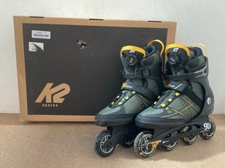 K2 FIT 80 BOA MENS ROLLER SKATES UK SIZE 10.5 - RRP:£102: LOCATION - BR22