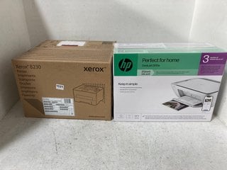 HP DESKJET 2810E WIRELESS PRINTER IN WHITE TO INCLUDE XEROX B230 PRINTER: LOCATION - BR23