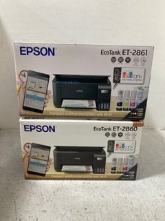 EPSON ECOTANK ET -2860 WIRELESS PRINTER IN BLACK TO INCLUDE EPSON ECOTANK ET-2861 WIRELESS PRINTER IN BLACK: LOCATION - BR23