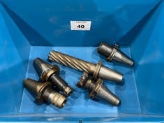 5 x CAT 50 Machine Tool Holders