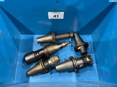 5 x CAT 50 Machine Tool Holders