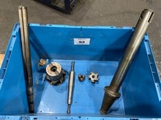 6 x Assorted Tooling Including 400mm u Drill and 400mm Bull Ring Bar