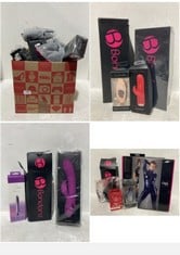 QTY OF ASSORTED ADULT TOYS TO INCLUDE G-SPOT PULSE RABBIT (18+ PROOF OF ID)