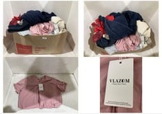 APPROX X 20 ASSORTED ADULTS CLOTHING TO INCLUDE RIVER ISLAND KNITTED ISLAND CARDIGHAN IN CREAM SIZE M