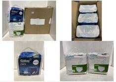 QTY OF ASSORTED ADULTS CONTINENCE PADS TO INCLUDE DAILEE MEN PANTS SIZE M