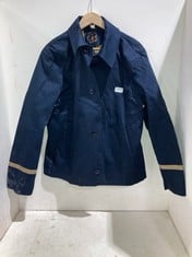 TED BAKER WOMENS JACKET IN BLUE SIZE UK 4 RRP £225