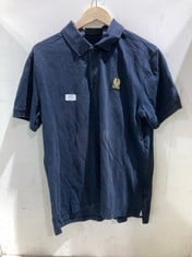 BELSTAFF POLO T-SHIRT NAVY BLUE SIZE XL