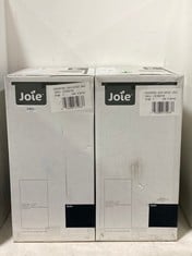 2 X JOIE I-JUVA I-SIZE LIGHTWEIGHT LUXURY INFANT CAR SEATS IN SHALE - TOTAL RRP £120