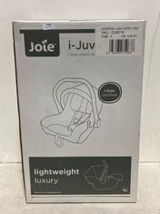 JOIE I-JUVA I-SIZE LIGHTWEIGHT LUXURY INFANT CAR SEATS IN SHALE - RRP £60