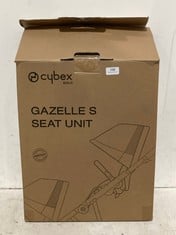 CYBEX GOLD GAZELLE S SEAT UNIT IN MOON BLACK - RRP £239