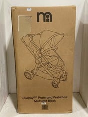 MOTHERCARE JOURNEY PUSHCHAIR IN MIDNIGHT BLACK - RRP £299