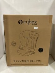 CYBEX SILVER SOLUTION B2 I-FI CAR SEAT IN VOLCANO BLACK - RRP £215