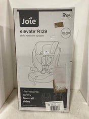 JOIE ELEVATE R129 CHILD RESTRAINT SYSTEM CAR SEAT IN COLOUR SHADE - MODEL NO. C2216AASHA00 - RRP £80