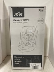 JOIE ELEVATE R129 CHILD RESTRAINT SYSTEM CAR SEAT IN COLOUR SHADE - MODEL NO. C2216AASHA00 - RRP £80