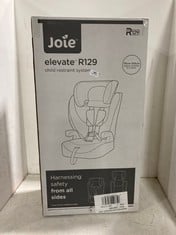 JOIE ELEVATE R129 CHILD RESTRAINT SYSTEM CAR SEAT IN COLOUR SHADE - MODEL NO. C2216AASHA00 - RRP £80