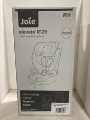 JOIE ELEVATE R129 CHILD RESTRAINT SYSTEM CAR SEAT IN COLOUR SHADE - MODEL NO. C2216AASHA00 - RRP £80