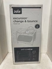 JOIE EXCURSION CHANGE & BOUNCE TRAVEL COT IN COLOUR PORTRAIT - MODEL NO. P1402CAPOR000 - RRP £190