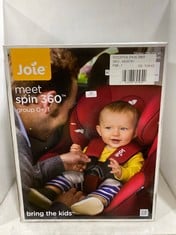 JOIE MEET SPIN 360 GROUP 0+/1 CAR SEAT IN EMBER - RRP £129