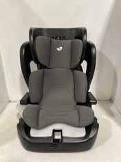 JOIE STAGES GROUP 0+/1/2 CAR SEAT IN COAL - MODEL NO. H-CL0311A - RRP £100