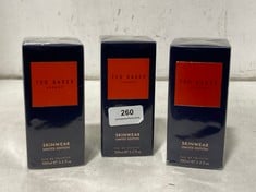 3 X TED BAKER MEN'S SKINWEAR LIMITED EDITION FRANGRANCE 100ML