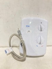 TRITAN CARA MANUAL ELECTRIC SHOWER IN WHITE