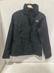 THE NORTH FACE WOMENS WATERPROOF JACKET BLACK - SIZE S