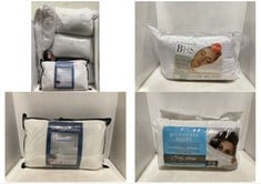 QTY OF ASSORTED BEDDING ITEMS TO INCLUDE COMFYTEX LUXURIOUS MICROFIBRE DUVET KING SIZE 7.5 TOG