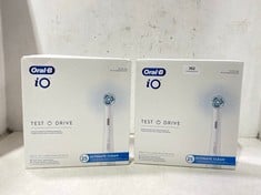 2 X ORAL B IO REFILLS KIT 25 BRUSH HEADS