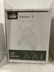 JOIE LITETRAX 3 COMPACT FOLD PUSHCHAIR IN COAL - RRP £180