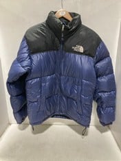 THE NORTH FACE BOMBER JACKET NAVY BLUE / BLACK - SIZE 95