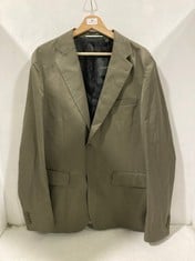 TED BAKER MAFAIR NYLON TECH BLAZER IN KHAKI SIZE 5 - RRP £225