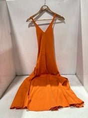 TED BAKER RIB KNIT MAXI DRESS BURNT ORANGE - SIZE 3 - RRP £175