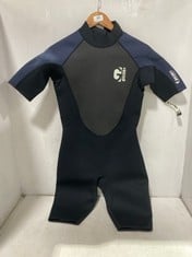 GUL WETSUITS SHORTIE BLACK / NAVY - SIZE MEDIUM SHORT