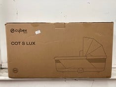 CYBEX GOLD COT S LUX CARRYCOT IN MOON BLACK - RRP £215