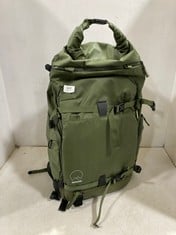 SHIMODA ACTION HIKING BACKPACK ARMY GREEN - RRP £280