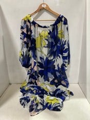 TED BAKER AVINNN OFF THE SHOULDER MAXI COVER UP DRESS - SIZE S - RRP £150