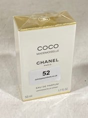 CHANEL COCO PARIS MADEMOISELLE EAU DE PARFUM 50ML - RRP £104