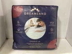 DREAMLAND SNOWED IN SINGLE MATTRESS PROTECTOR