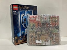 LEGO HARRY POTTER RAVENCLAW HOUSE BANNER 76411 TO INCLUDE LEGO STAR WARS CLONE TROOPER & BATTLE DROID BATTLE PACK 75372