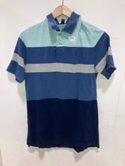 RALPH LAUREN POLO T-SHIRT MULTI BLOCK SIZE XL