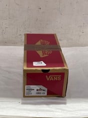 VANS KIDS OLD SKOOL TRAINERS DIGI FLAME BLACK SIZE 13.5