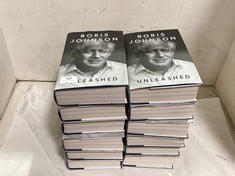 12 X BORIS JOHNSON UNLEASHED BOOKS