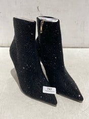 CARVELA SHONE ANKLE BOOTS BLACK HIGH HEEL SIZE 37