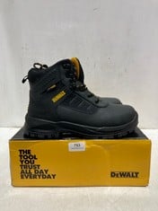 DEWALT INDUSTRIAL FOOTWEAR STEEL TOE STEEL PLATE BOOTS DOUGLAS BLACK SIZE 8