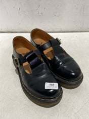 DR MARTENS MARY JANE FLAT SHOES BLACK SIZE 6.5 RRP- £139.99