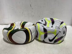 NIKE ACADEMY 2024 2025 FOOTBALL SIZE 5 TO INCLUDE ADIDAS JABULANI MATCH FOOTBALL SIZE 5