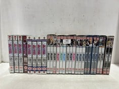 APPROX 16 X ASSORTED BLEACH DVDS TO INCLUDE KARAKURAS BATTLE SERIES 11